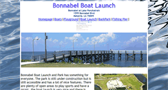 Desktop Screenshot of bonnabelboatlaunch.com